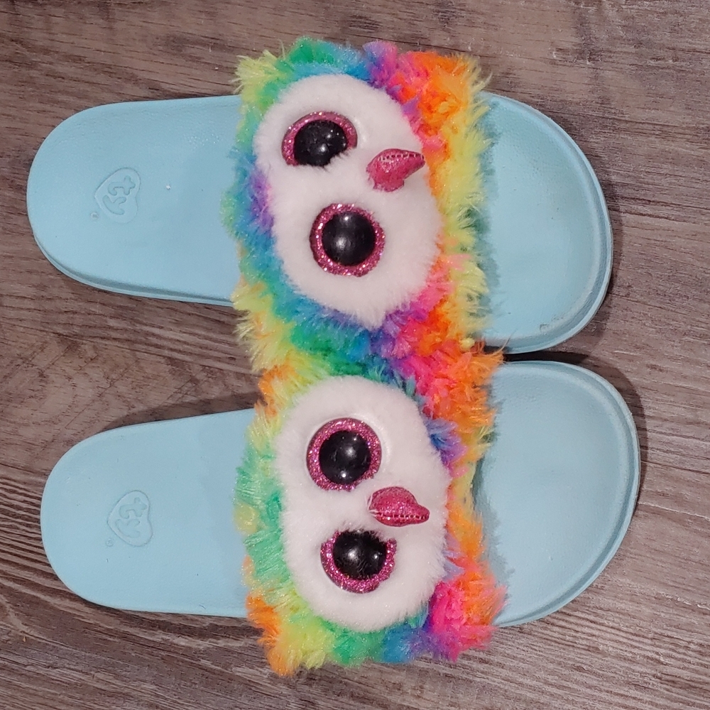 Ty Owl Flip Flops Size 1 to 3